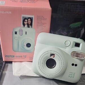 Fujifilm Instax Mini 12 Instant Camera - Mint Green